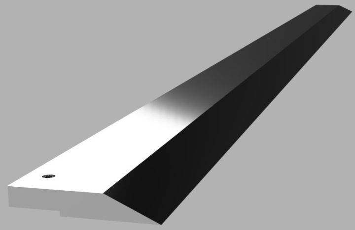 プリハードン鋼 NAK55 長尺プレート部品 HRC37~43